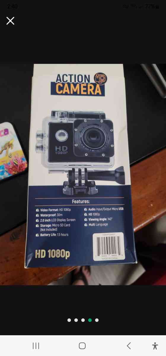 1080 HD Action camera - San Diego, California - FleaMarketBay