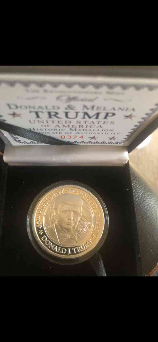 Trump Silver Coin - Dawson, Georgia - FleaMarketBay