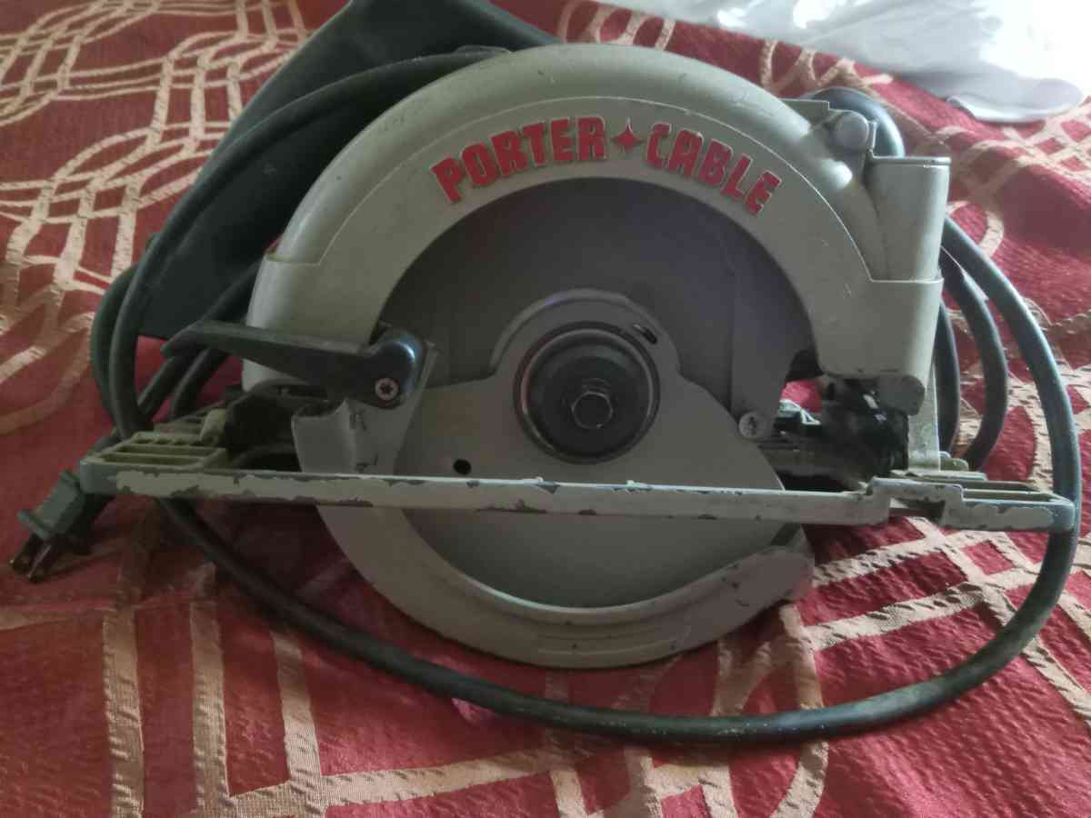 porter cable model 347 circular saw - Wooster, Ohio