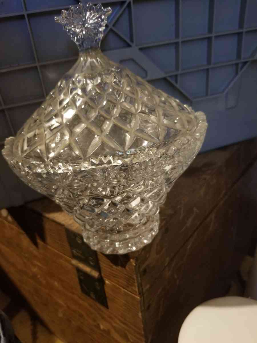 lidded candy dish - Brazoria, Texas