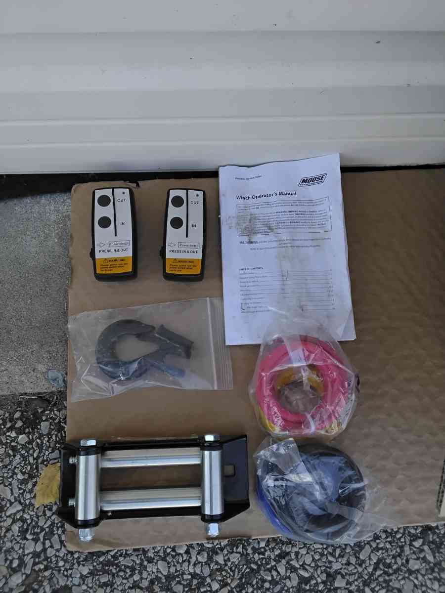 Nice Moose Aggro Electric Winch Model 4500 OEM New - Williamstown, New Jersey - FleaMarketBay