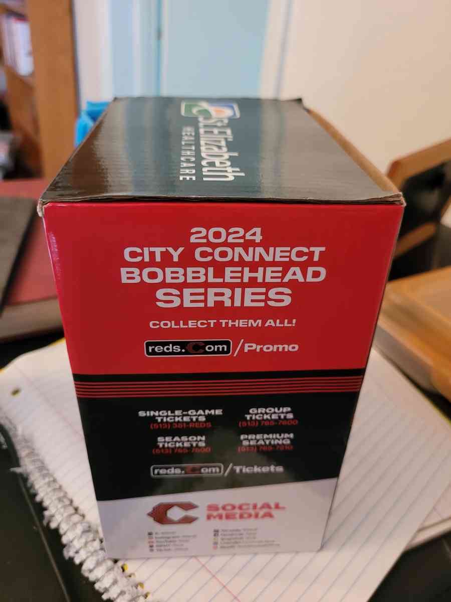 Reds baseball Bobblehead  De LA Cruz - Oxford, Ohio - FleaMarketBay