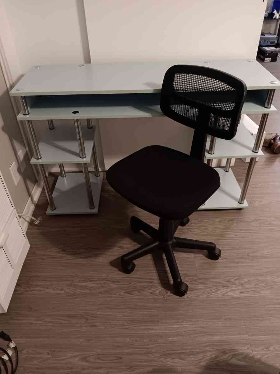 Computer Desk and Chair