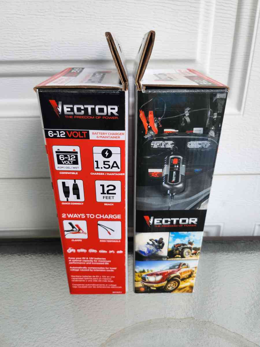 Vector 6 and 12 Volt Battery Charger and Maintainer - Homosassa, Florida - FleaMarketBay