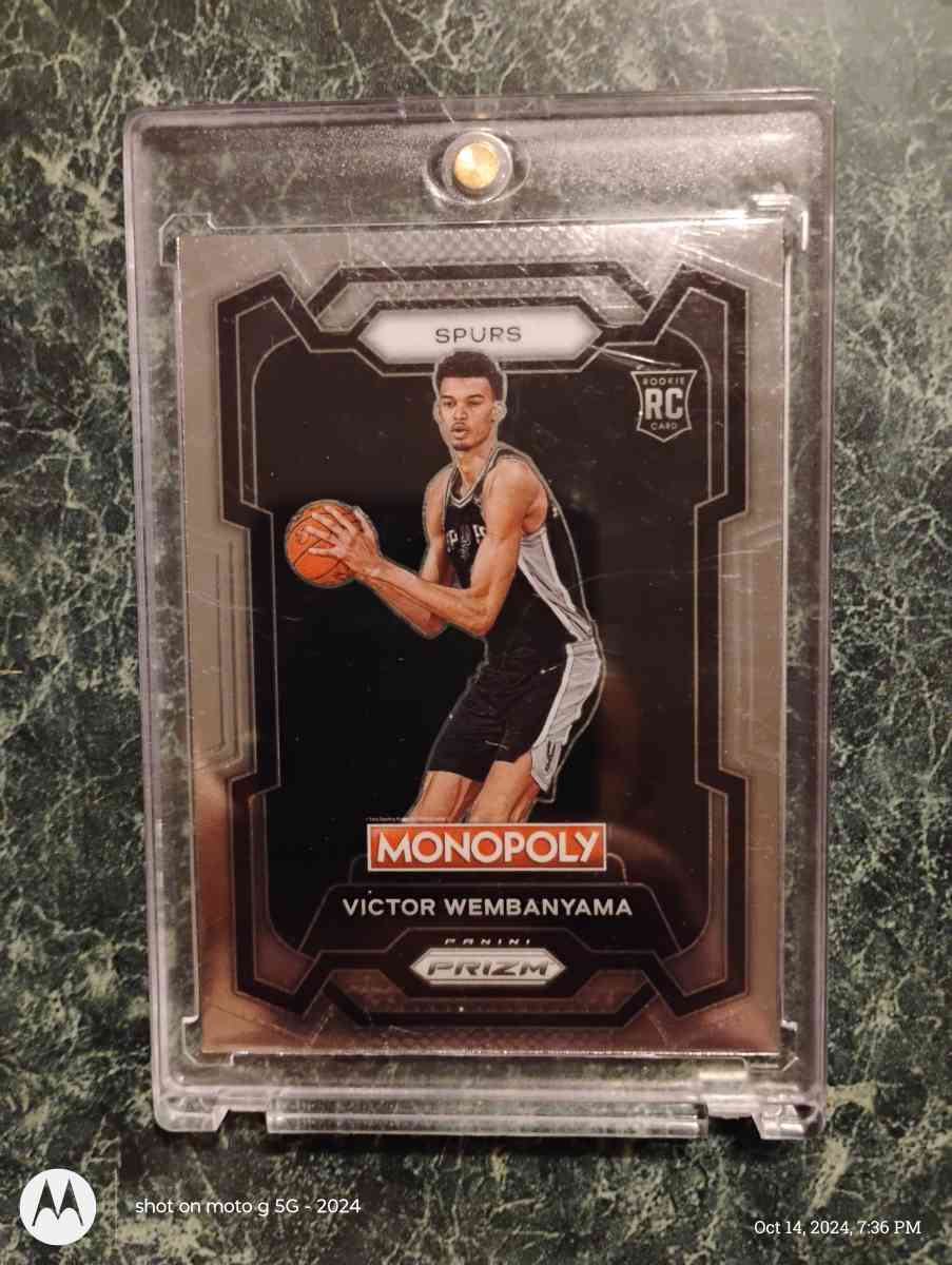 Panini Prizm Monopoly Victor Wembanyama - Edison, New Jersey