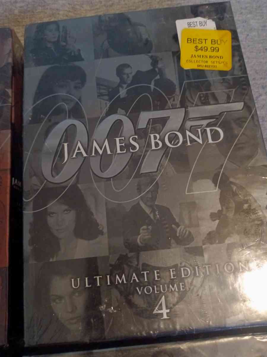 James Bond dvd - Alicia, Arkansas - FleaMarketBay