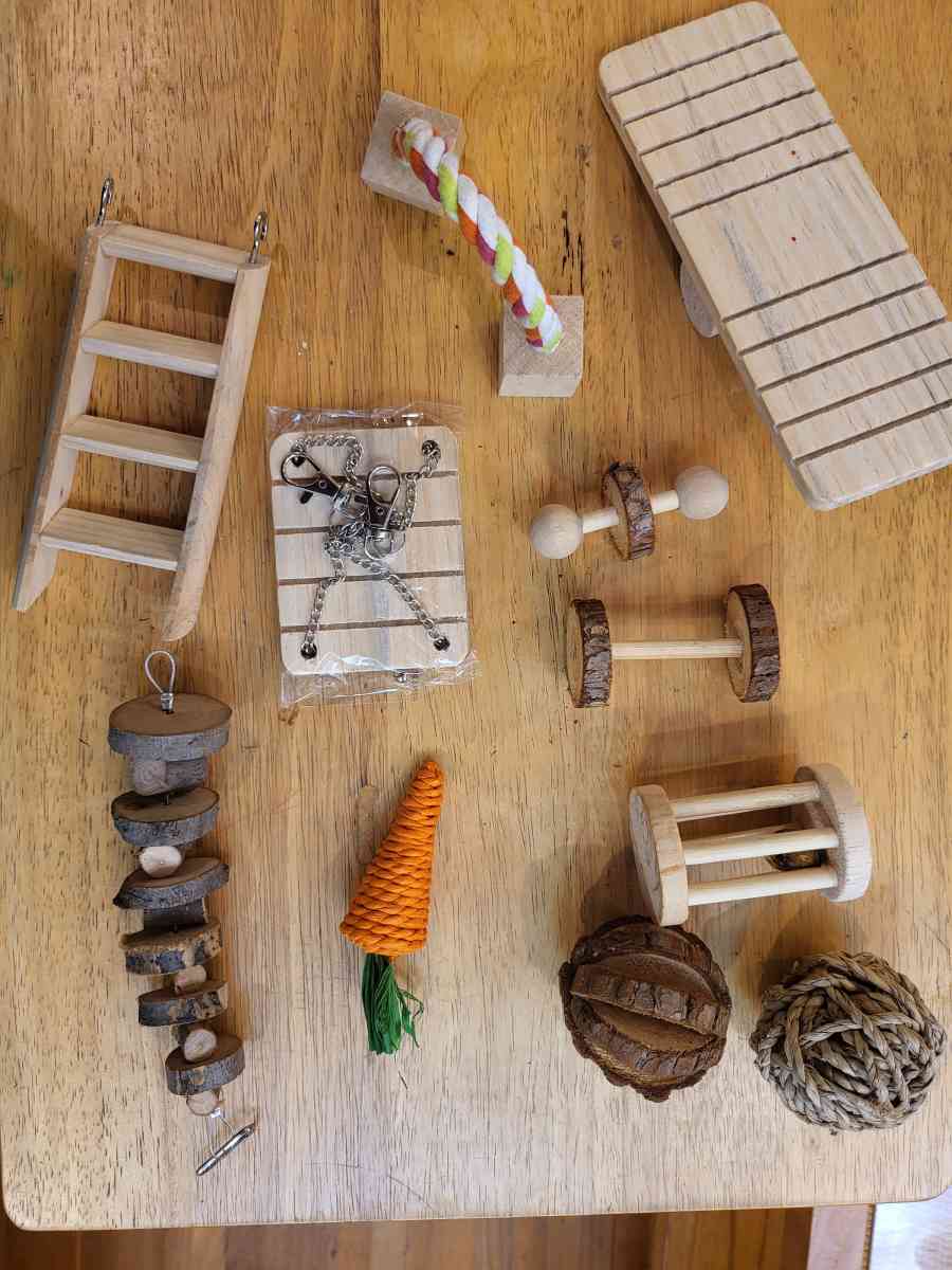 Hamster and chinchilla toys - Angels Camp, California - FleaMarketBay
