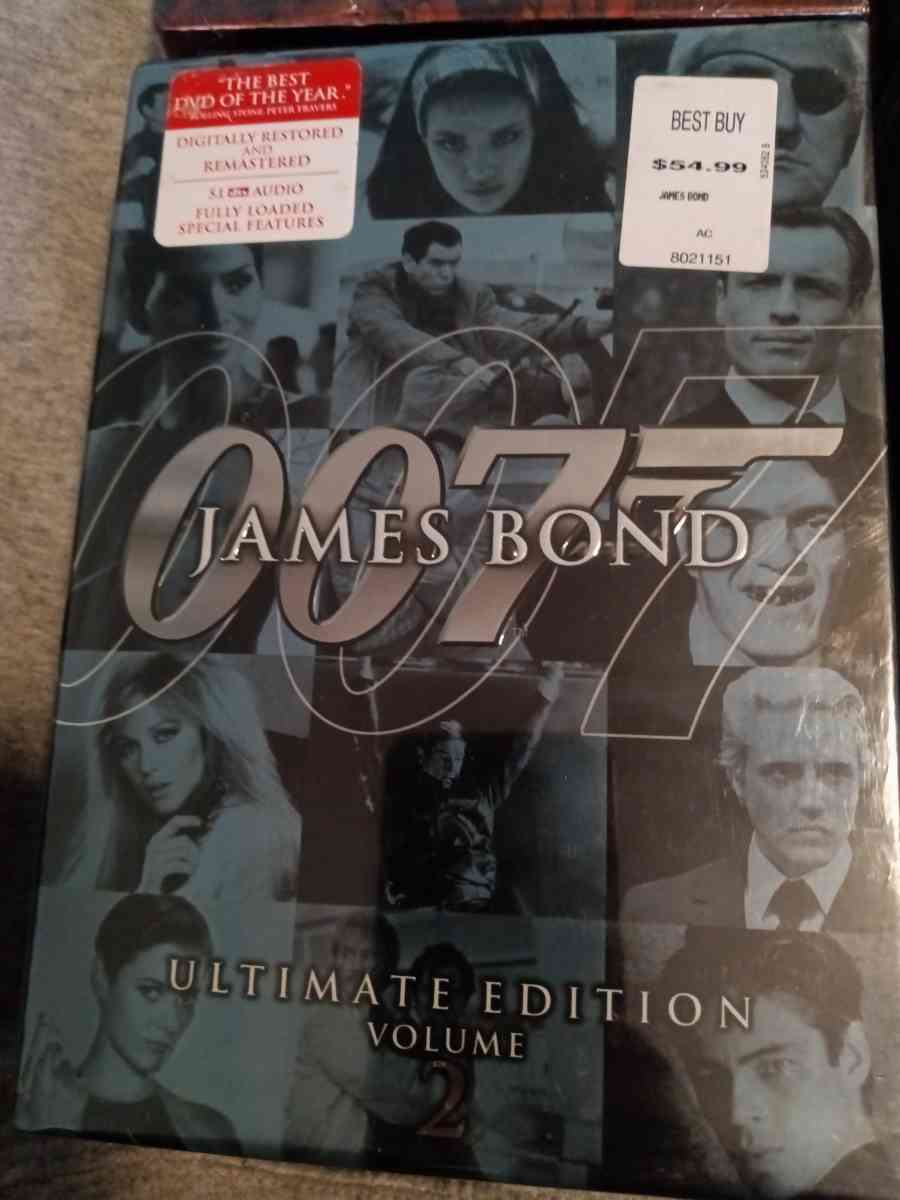 James Bond dvd - Alicia, Arkansas - FleaMarketBay