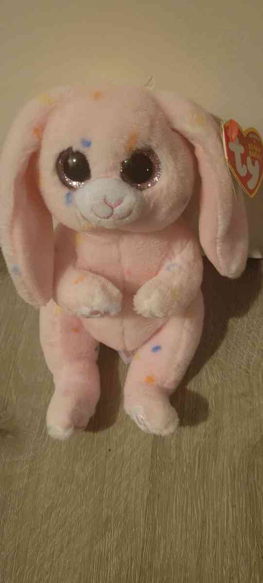 The Beanie Babies Collection Bellies easter may rabbit MINT - Cleveland, Ohio - FleaMarketBay