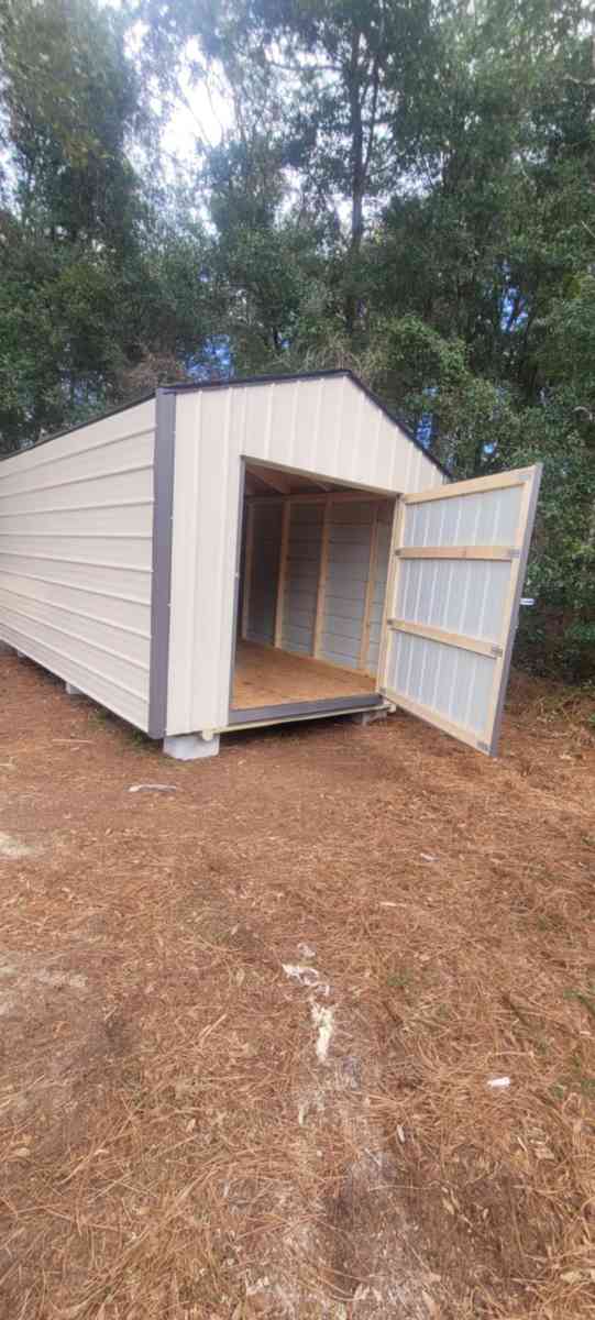 10x16 Metal Shed - Ocala, Florida - FleaMarketBay