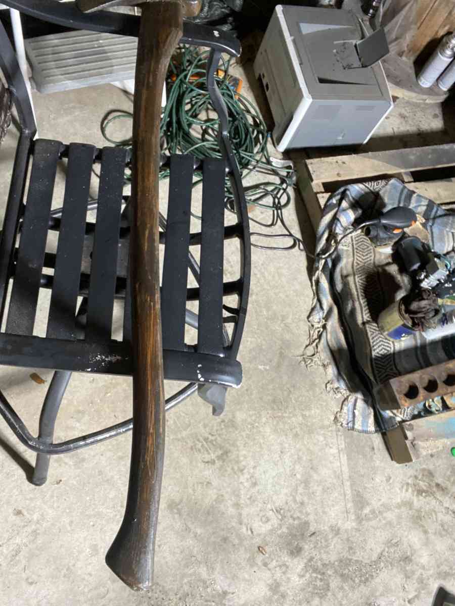 restored 1896 antique felling axe - Dalton, Georgia - FleaMarketBay