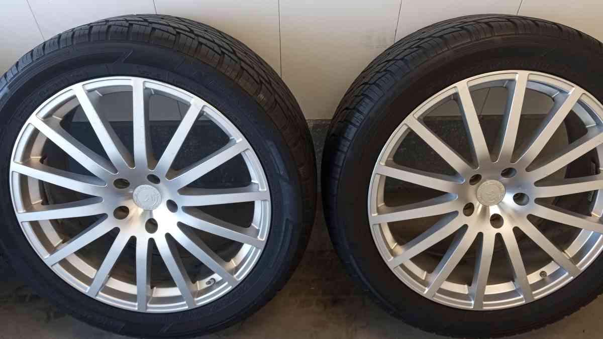set of 4 tires and wheels R22 - Belmont, California - FleaMarketBay