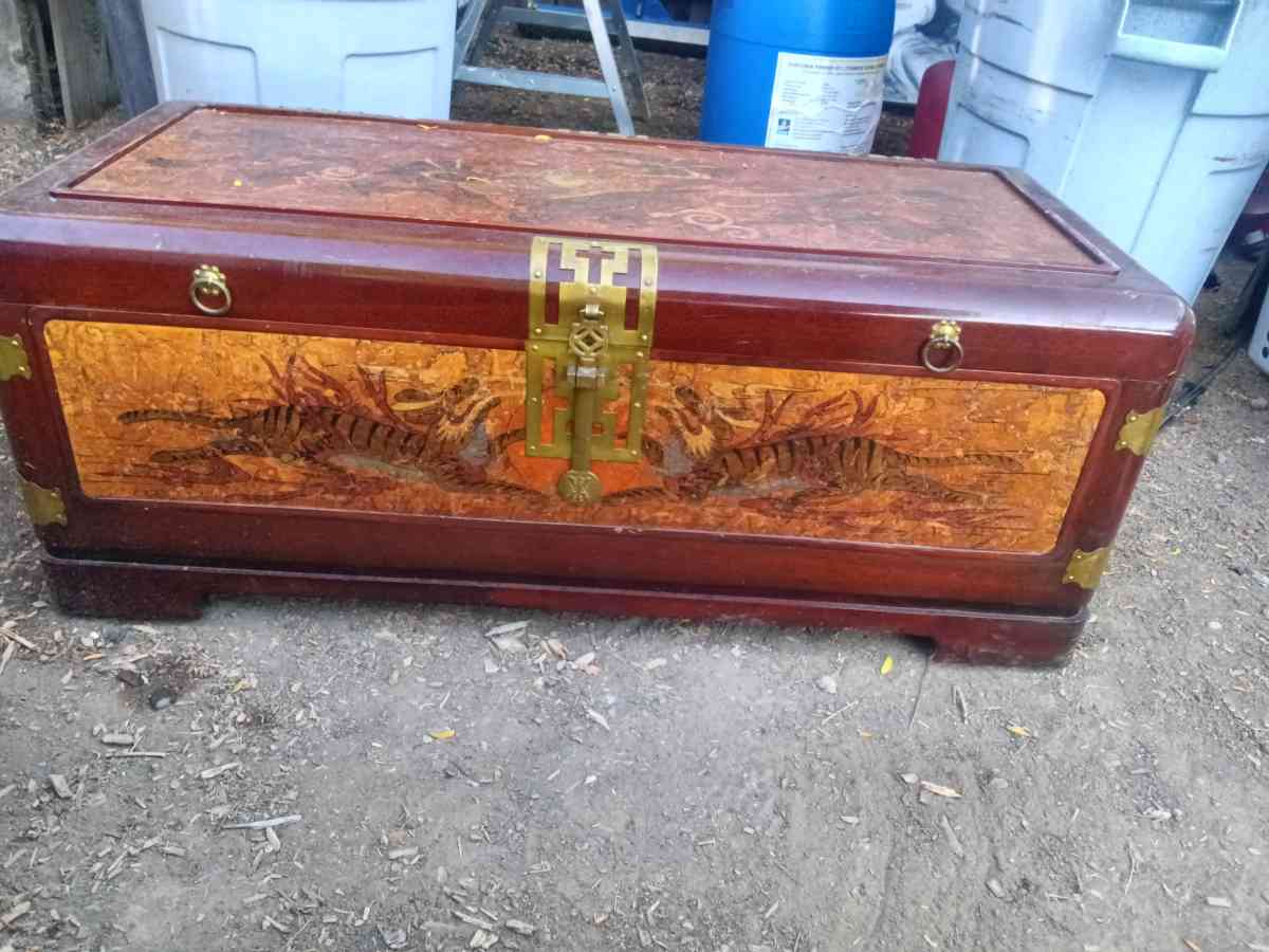 vintage korean blanket chest - Loveland, Colorado - FleaMarketBay