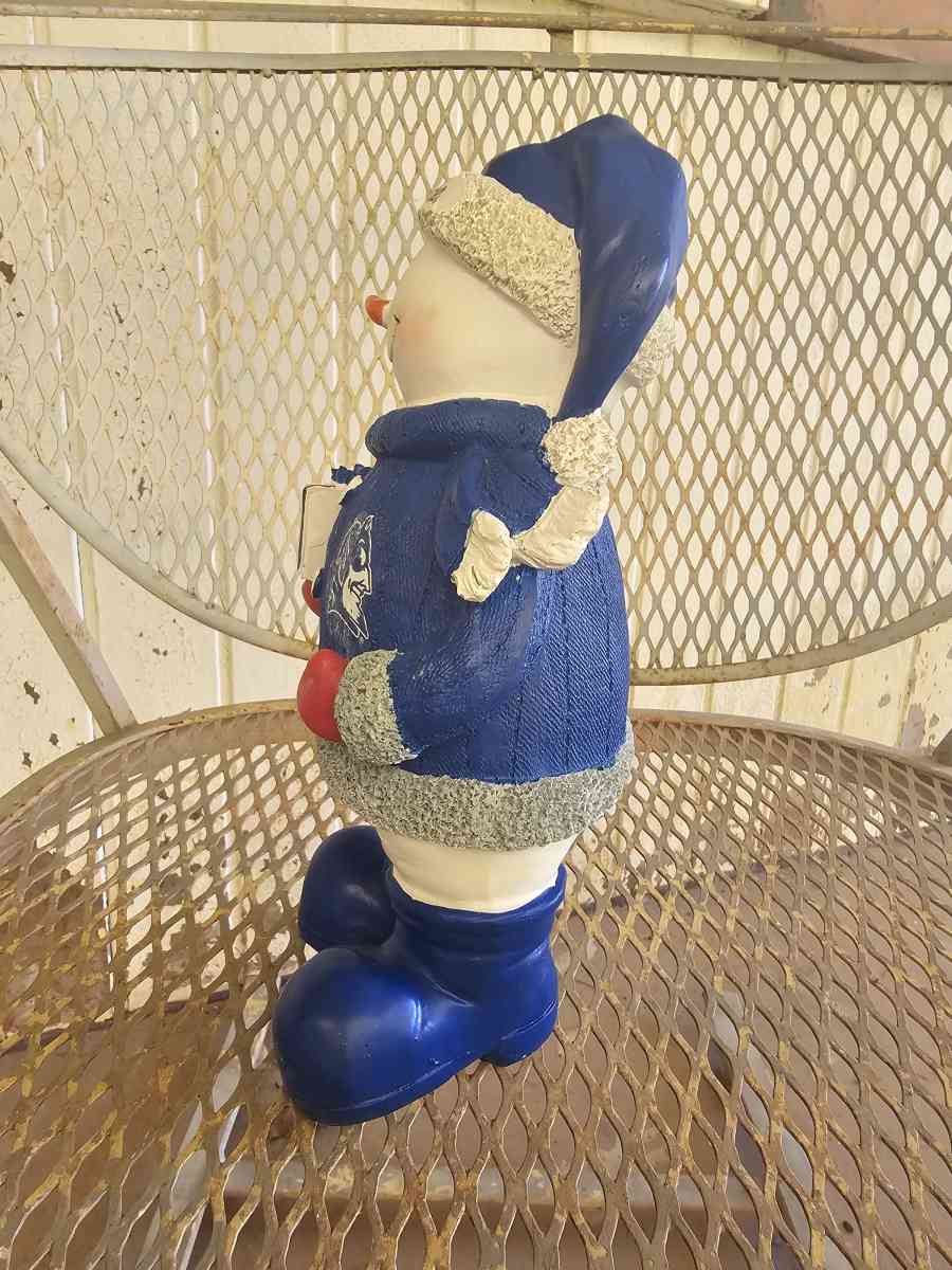 NCAA DUKE BLUE DEVILS SNOWMAN - Liberty, North Carolina - FleaMarketBay