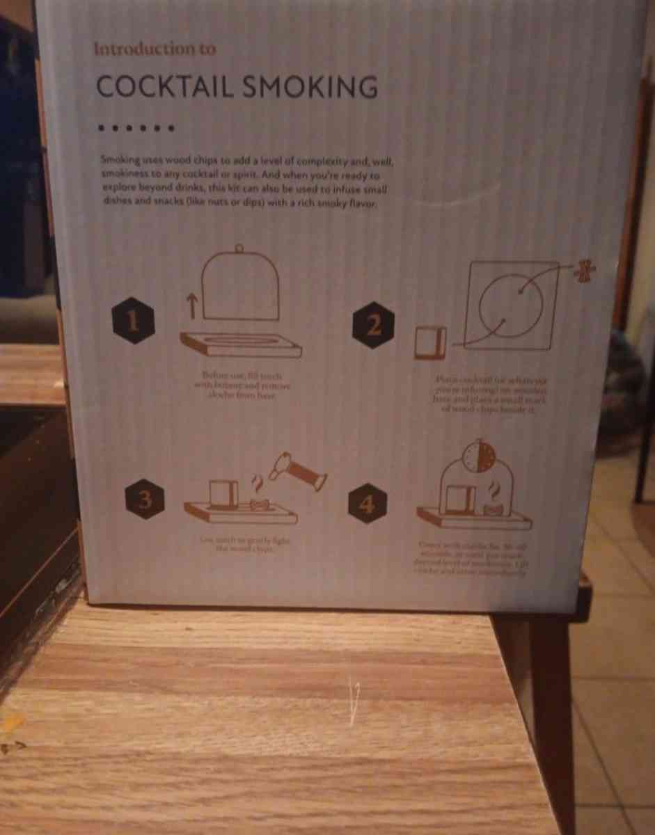 Cocktail Smoker and Torch - Highland, California - FleaMarketBay