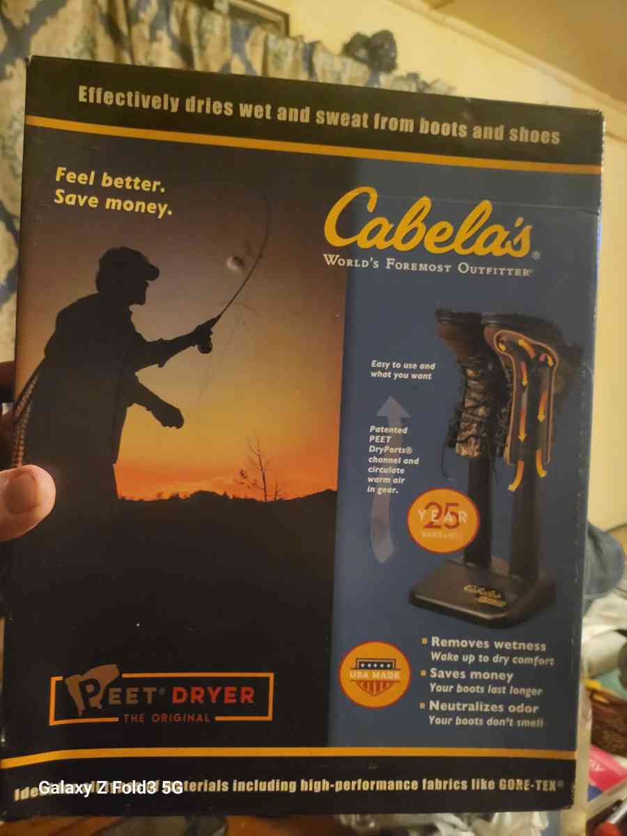 Cabelas Original PEET Electric Boot Drying Rack - Calumet City, Illinois