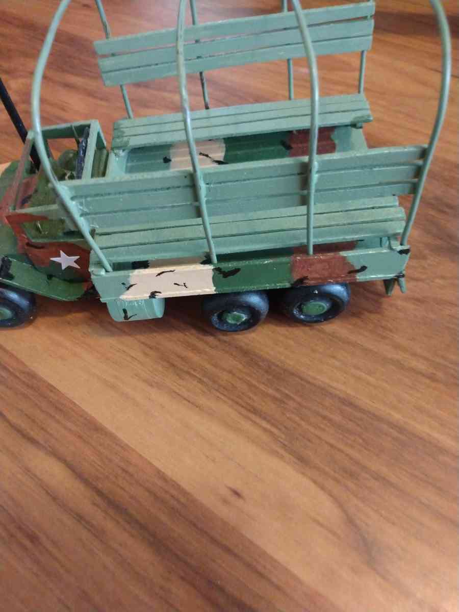 Handcrafted 2and 1 half truck Military - Exeter, Missouri - FleaMarketBay