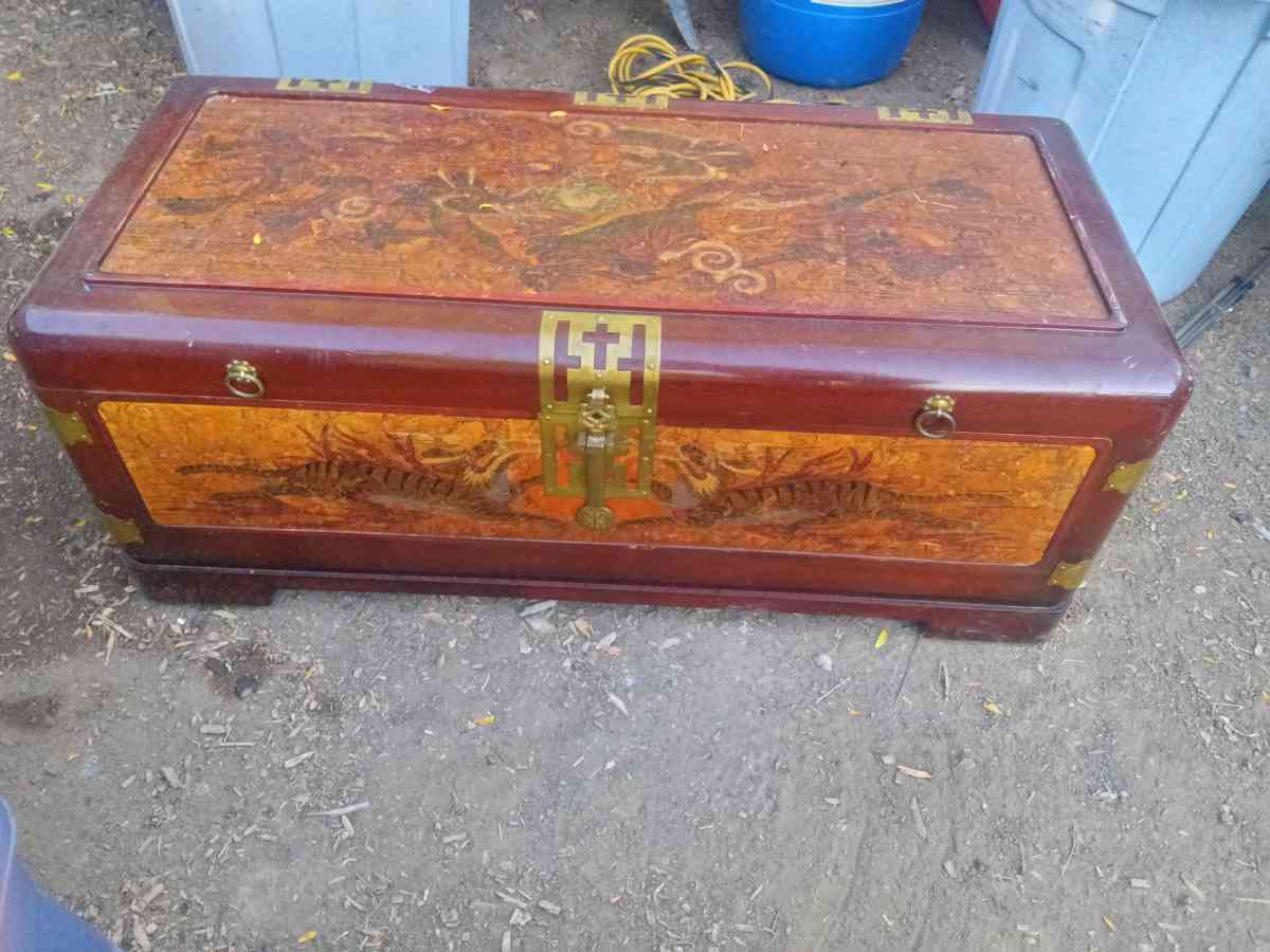 vintage korean blanket chest - Loveland, Colorado - FleaMarketBay