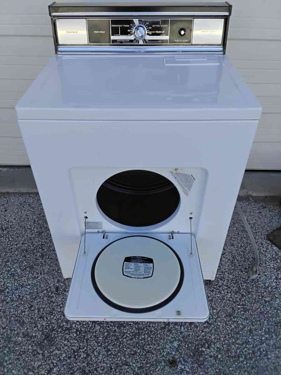 Sears Kenmore Heavy Duty Electric Dryer  Very Clean Like New - Williamstown, New Jersey - FleaMarketBay