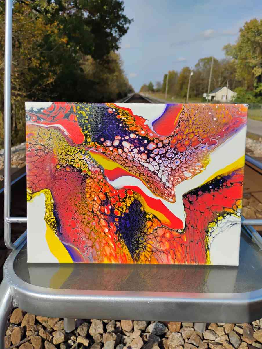 8in x 10in Acrylic Painting - Christiana, Tennessee - FleaMarketBay