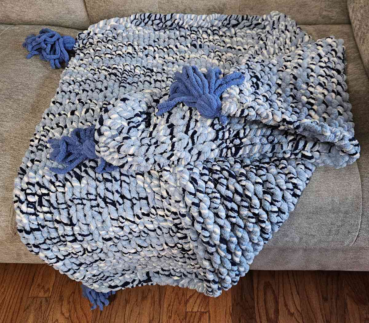 Carolina Themed Throw - Durham, North Carolina - FleaMarketBay