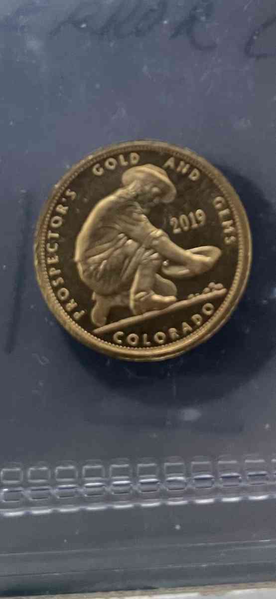 2019 Gold Proof coin - Dawson, Georgia