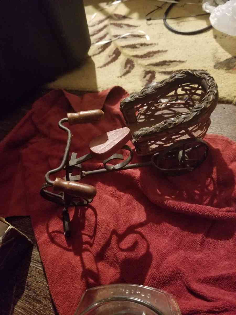 Antique bike metal - Brazoria, Texas