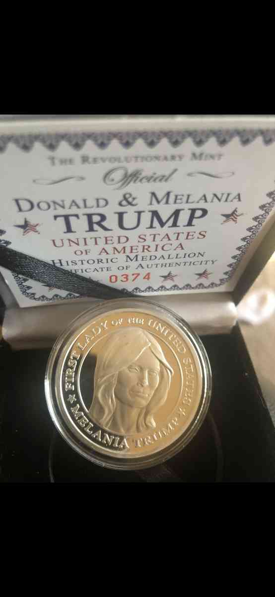 Trump Silver Coin - Dawson, Georgia - FleaMarketBay