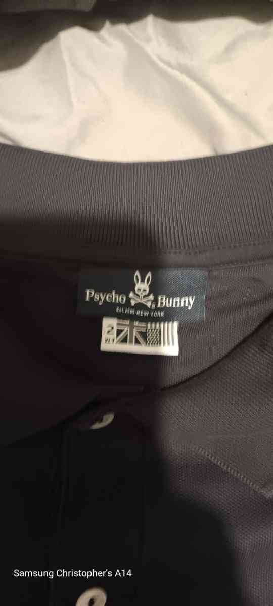 a 2x Pyscho Bunny Polo style dress shirt - Newark, Texas - FleaMarketBay