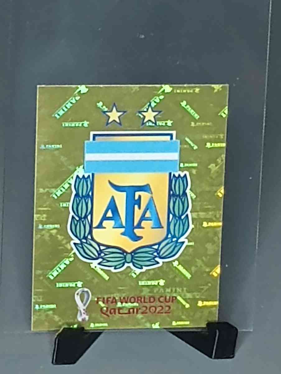 2022 world cup Qatar mini sticker gold border 10 card lot - Chatham, Illinois - FleaMarketBay