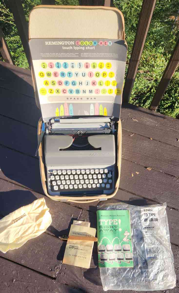 Vintage 1960 Torpedo Typewriter - Cumming, Georgia