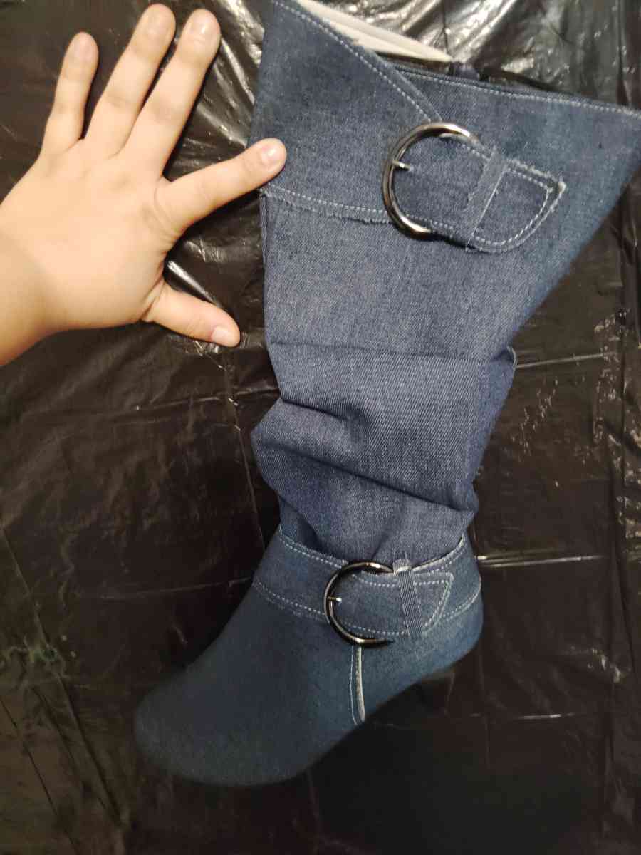 blue jean country boots - Houston, Texas - FleaMarketBay
