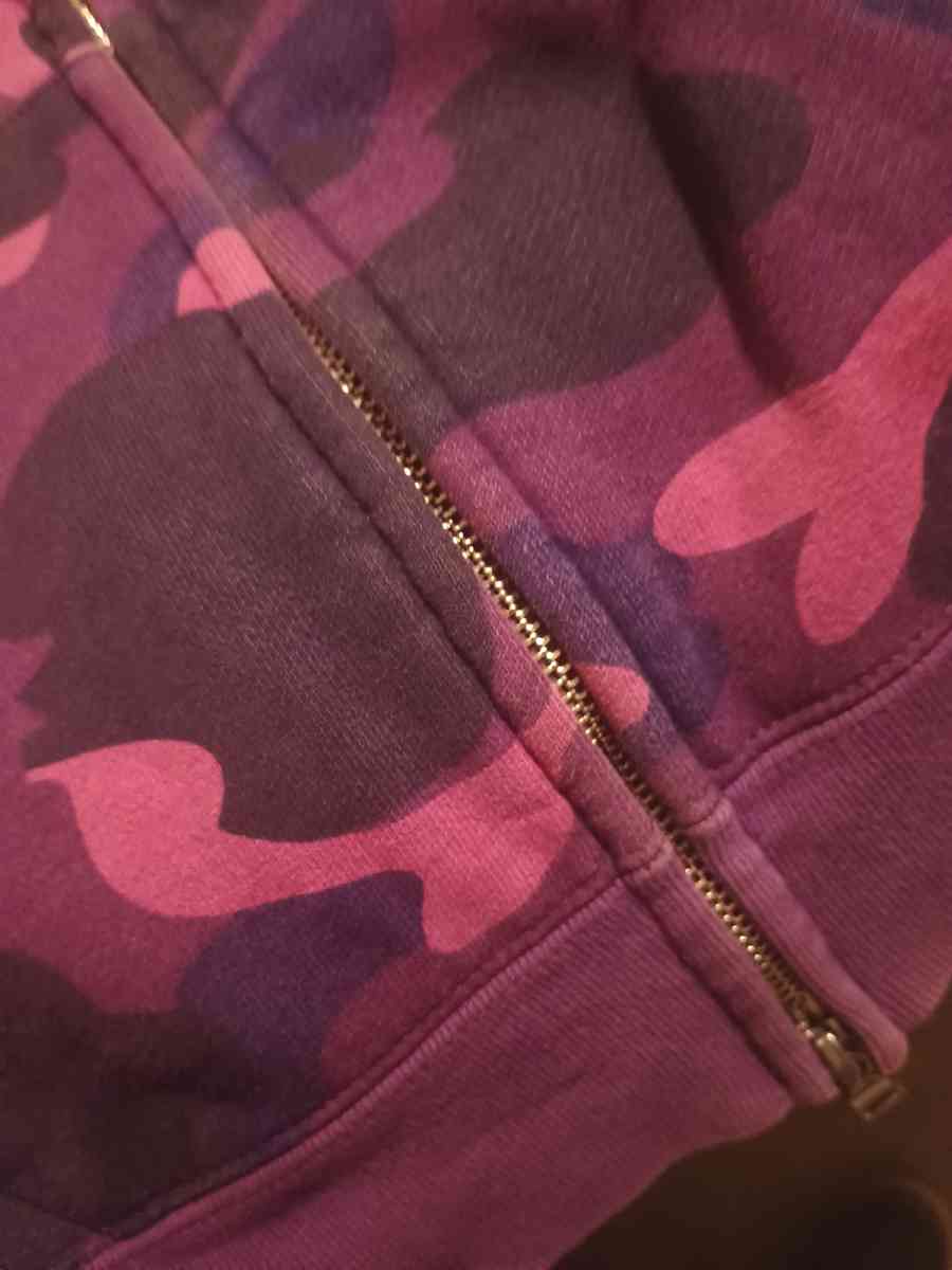 Purple Bape Full Zip Jacket - Harlem, Georgia - FleaMarketBay