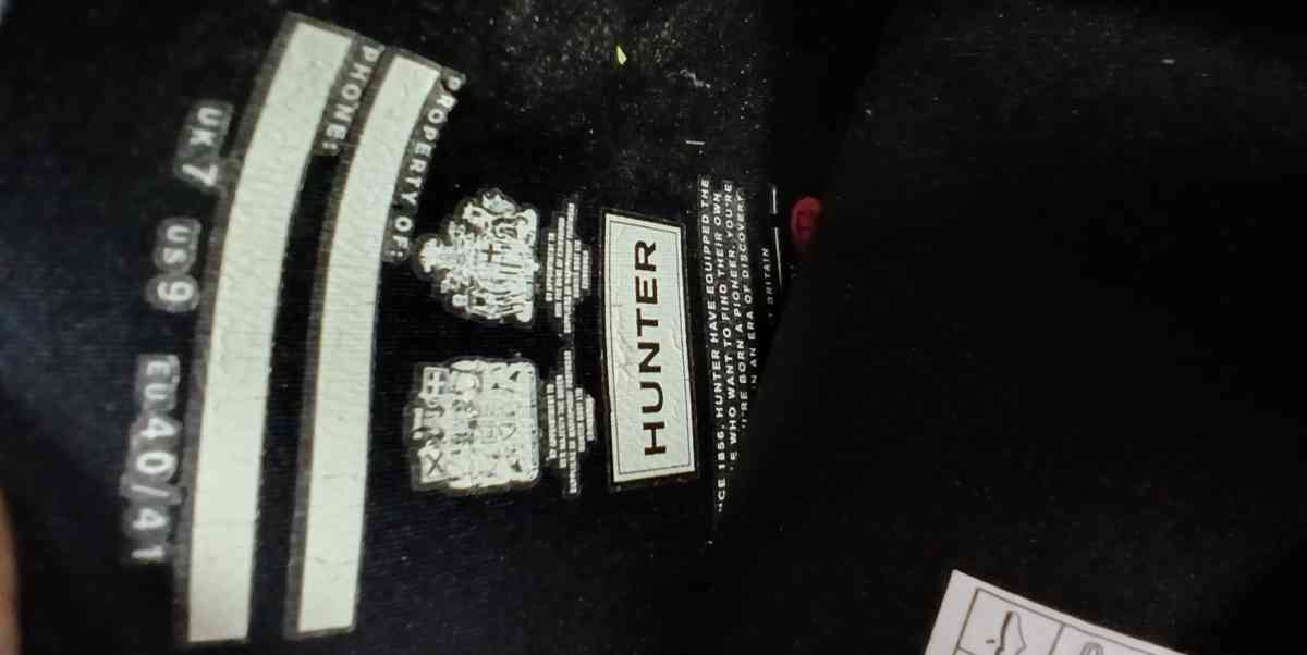 Hunter rainboots - Methuen, Massachusetts - FleaMarketBay