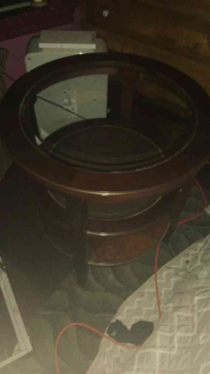 three level coffee table