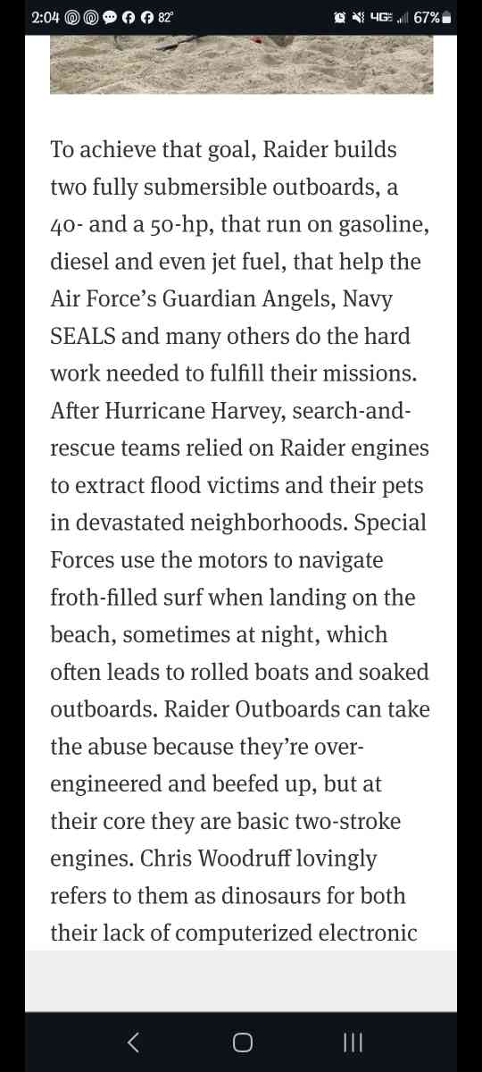 raider 40hp outboard - Youngstown, Florida - FleaMarketBay