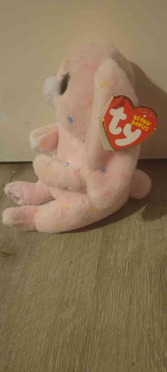 The Beanie Babies Collection Bellies easter may rabbit MINT - Cleveland, Ohio - FleaMarketBay