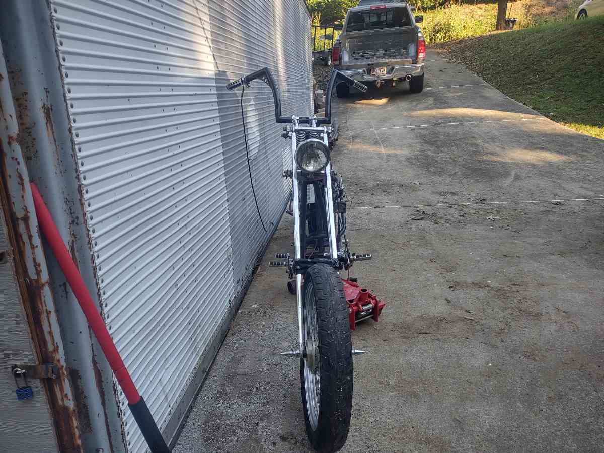 1976 Harley hardtail 4speed chopper rolling chassis - Adamsville, Alabama - FleaMarketBay