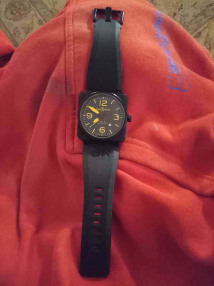 bell and Ross mens aviator watch - Hot Springs National Park, Arkansas - FleaMarketBay