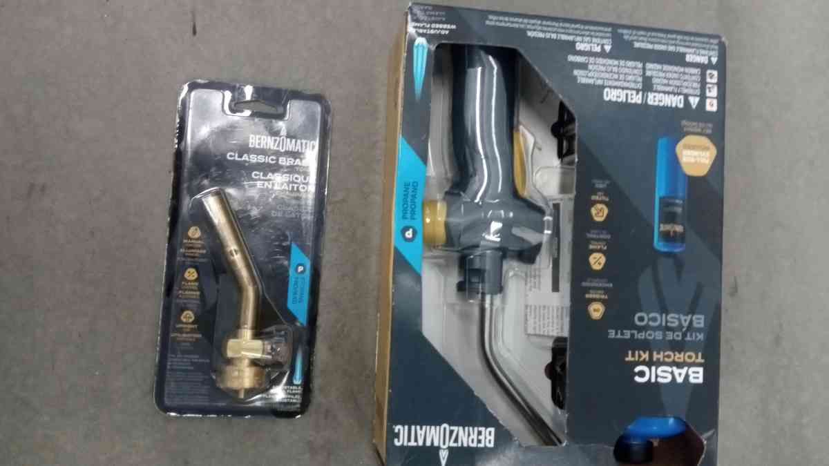 BERNZOMATIC kit brass torch - Belmont, California - FleaMarketBay