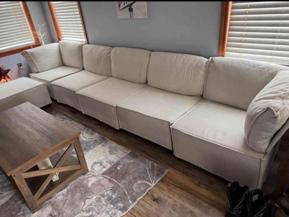 5 Piece Sectional wsquare otterman - Atlantic Beach, Florida - FleaMarketBay