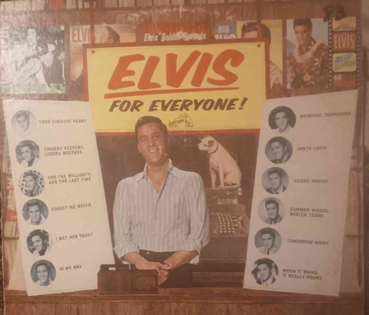 5 Elvis Presley vinyl records - Antigo, Wisconsin - FleaMarketBay