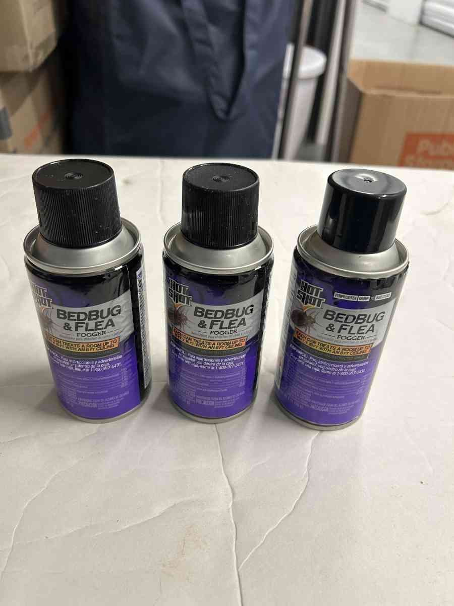 HOT SHOT BEDBUG  FLEA FOGGER 3 PACK - Rochelle Park, New Jersey - FleaMarketBay