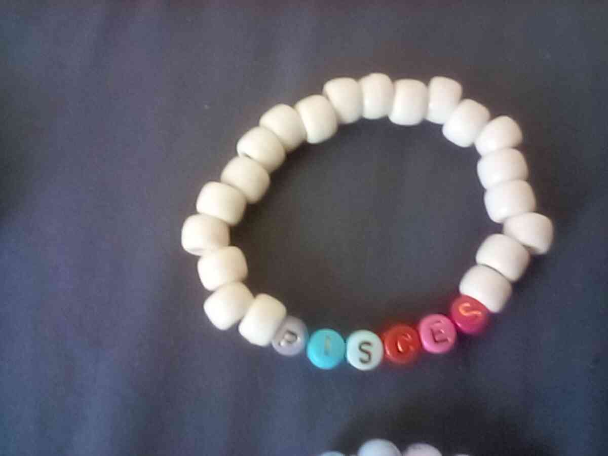 handmade bead and string zodiac bracelets I made myself - Smyrna, Tennessee - FleaMarketBay