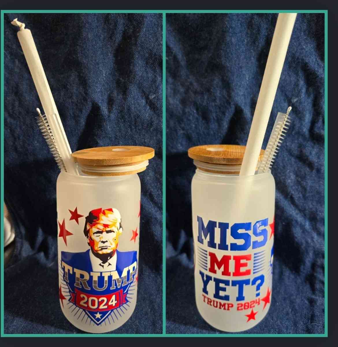 16 oz glasses I did - Anderson, California - FleaMarketBay