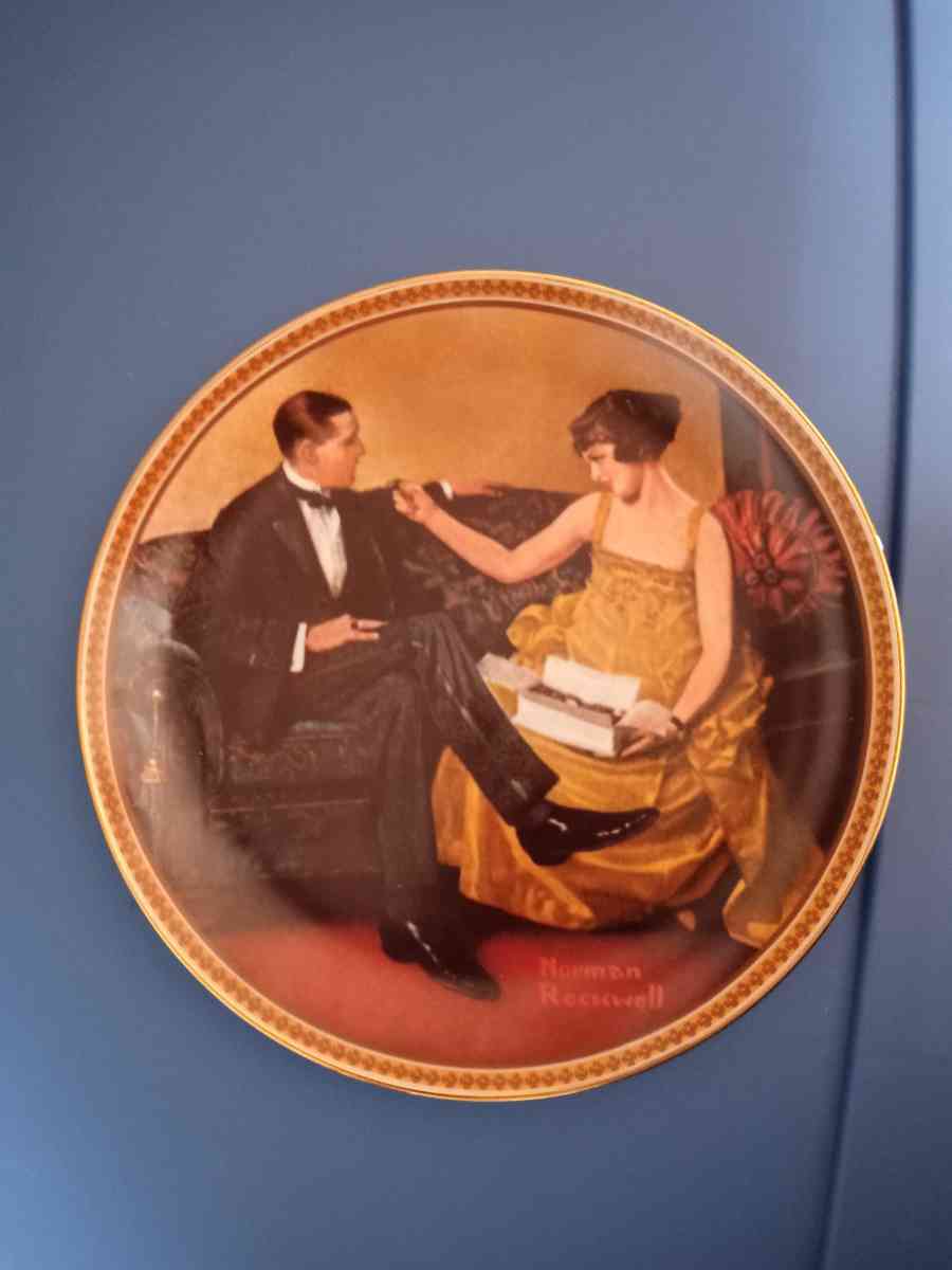 4 Norman Rockwell decorative plates - Colorado Springs, Colorado - FleaMarketBay