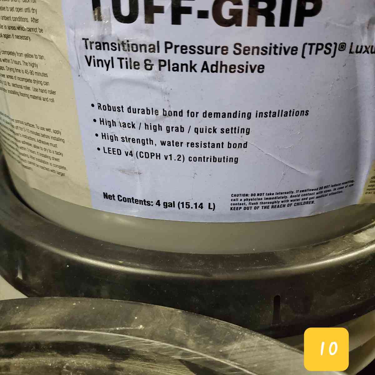 Tuff Grip 2091 Tps Pressure Sensitive Vinyl  Rubber Flooring - Rock Island, Tennessee - FleaMarketBay