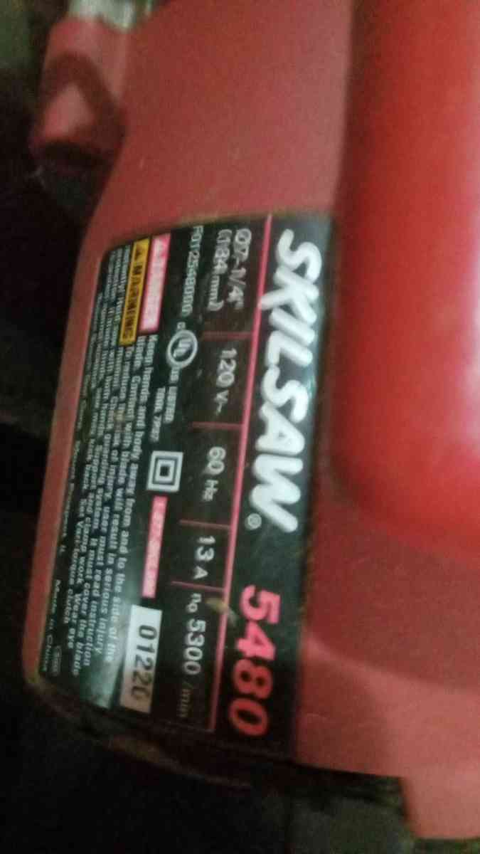 skill saw - Wooster, Ohio - FleaMarketBay