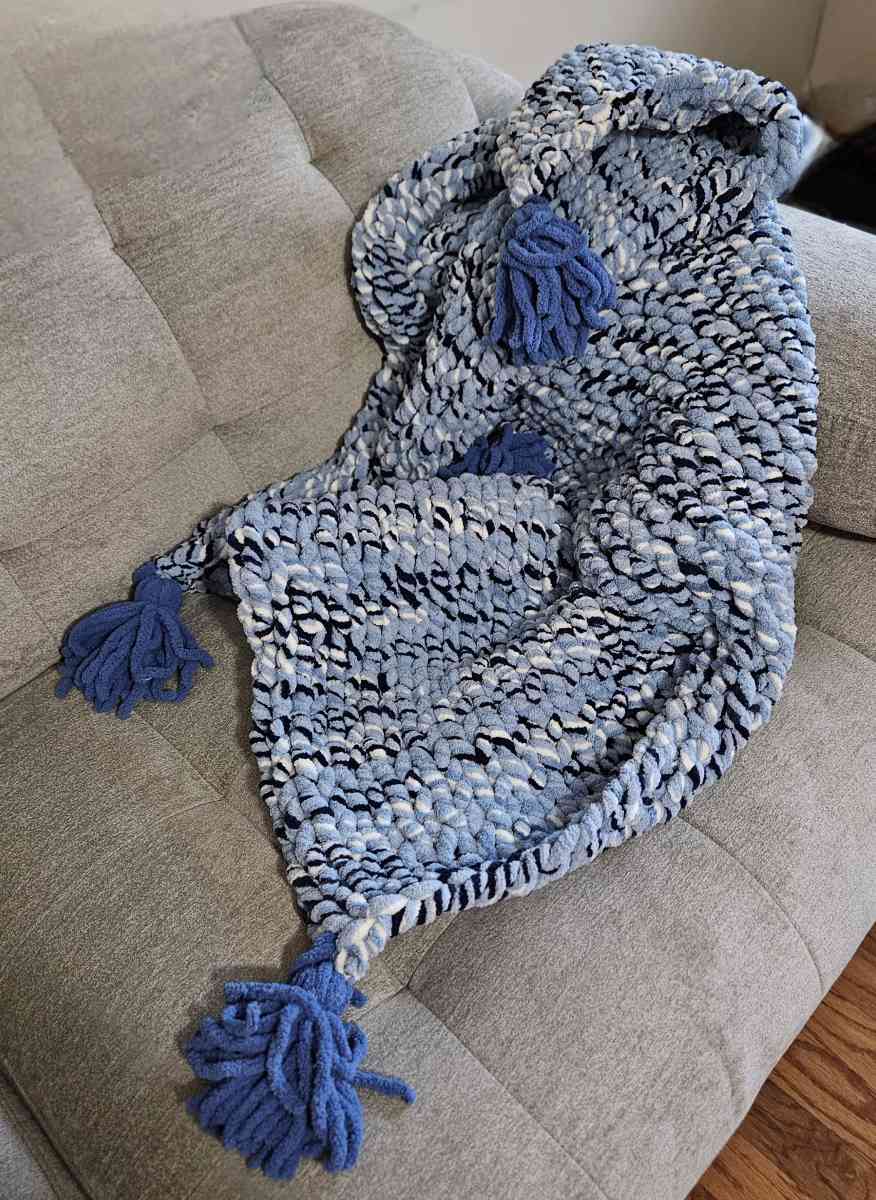 Carolina Themed Throw - Durham, North Carolina - FleaMarketBay