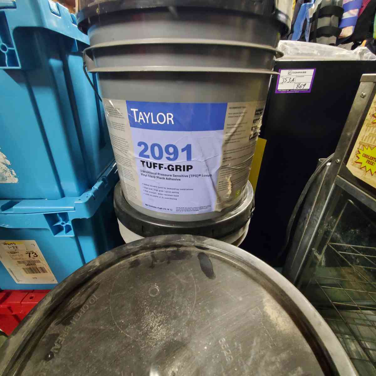 Tuff Grip 2091 Tps Pressure Sensitive Vinyl  Rubber Flooring - Rock Island, Tennessee